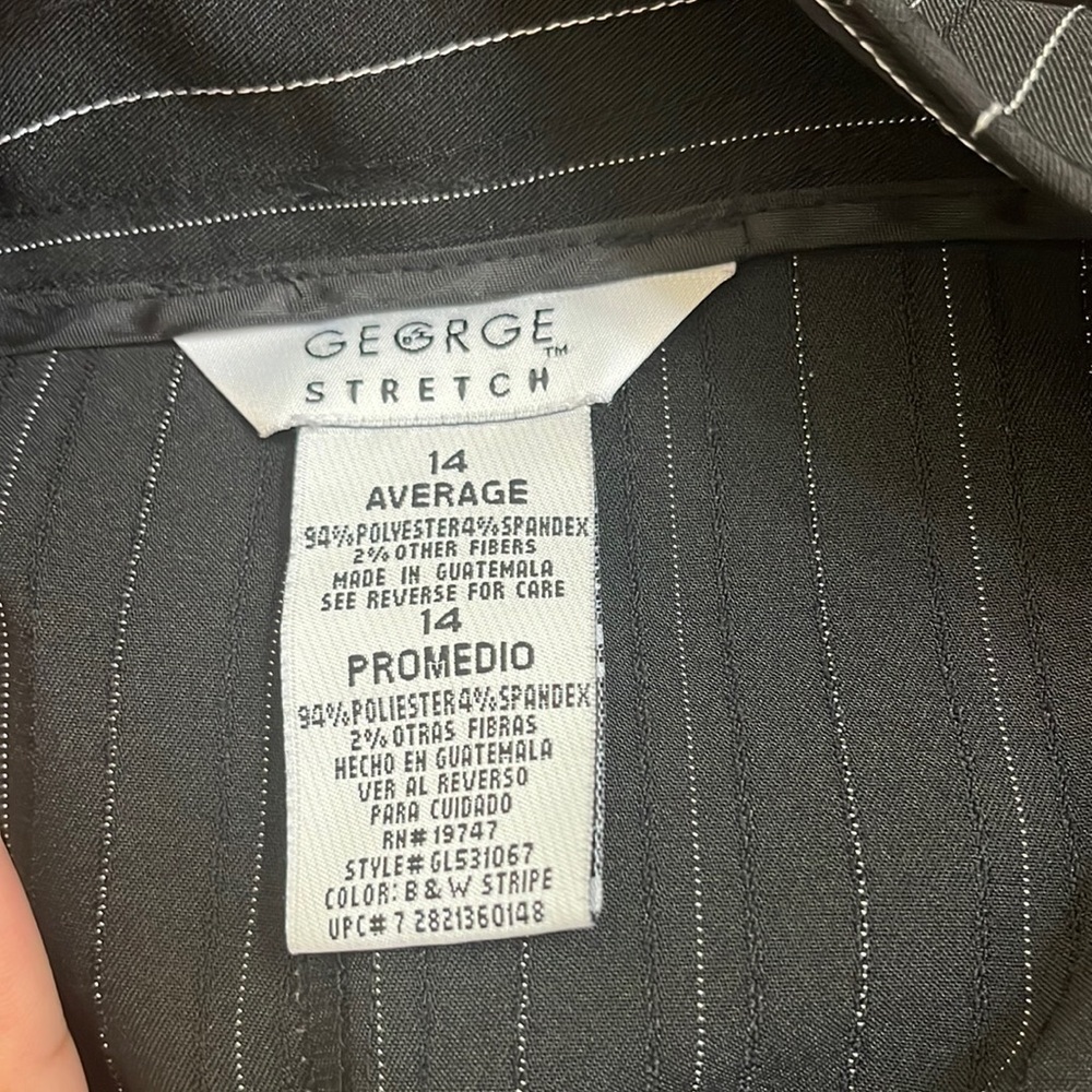 Black work pants